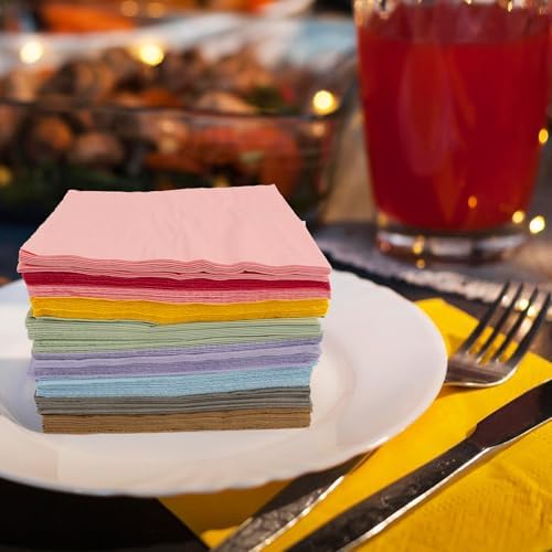 MITINU Cocktail Napkin Paper 9 Colors