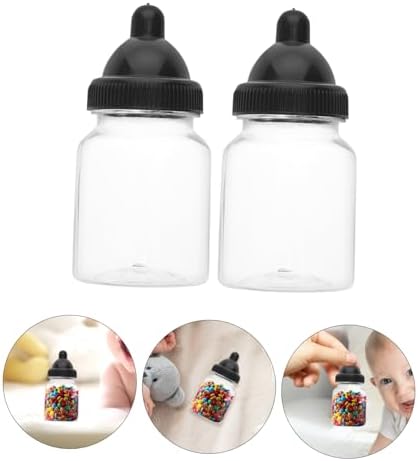 12pcs Transparent Bottle Candy Boxes for Parties and Celebrations