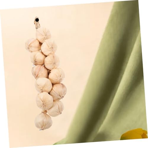 SOLUSTRE Lifelike Fake Garlic String Decor