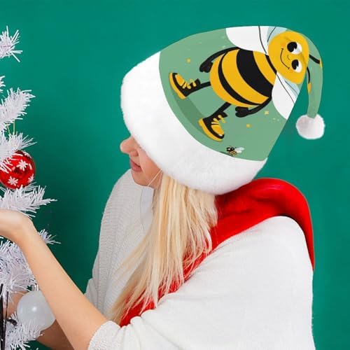 Cartoon Bee Christmas Hat Novelty Headwear