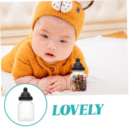 12pcs Transparent Bottle Candy Boxes for Parties and Celebrations