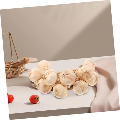 SOLUSTRE Lifelike Fake Garlic String Decor