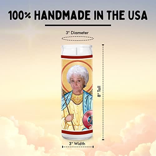 Sophia Celebrity Glass Jar Candle Handmade Soy Wax