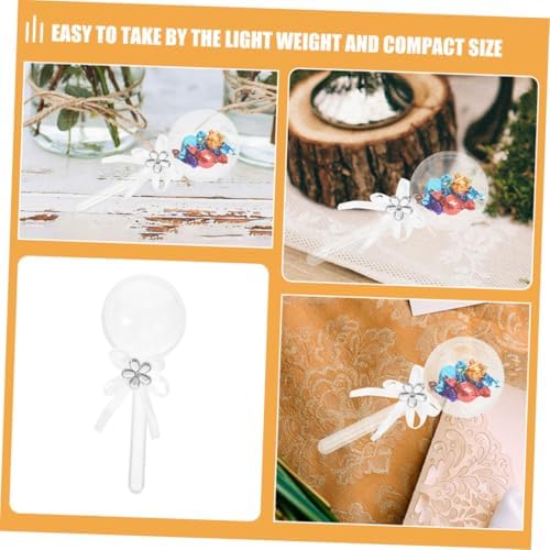 24pcs Transparent Fairy Stick Candy Boxes for Parties and Events