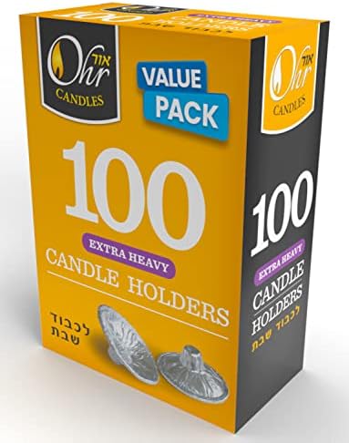 Ohr Candles Extra Heavy Drip Cup Holder 100 Pack