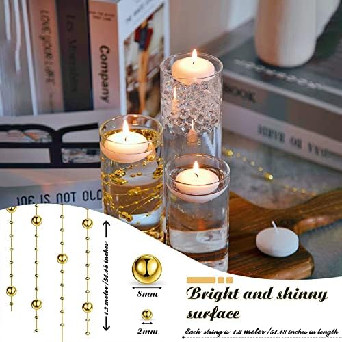 UDU 16 Glass Cylinder Vase Set for Centerpieces