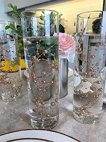 TeaSu 12pcs Pearl String for Floating Candles