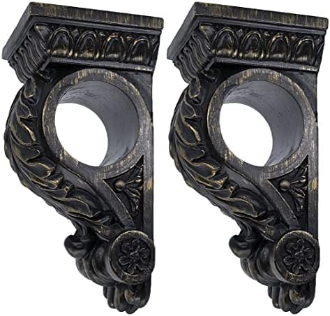 MERIVILLE Chatecu Drapery Sconce 2Pcs Burnt Gold