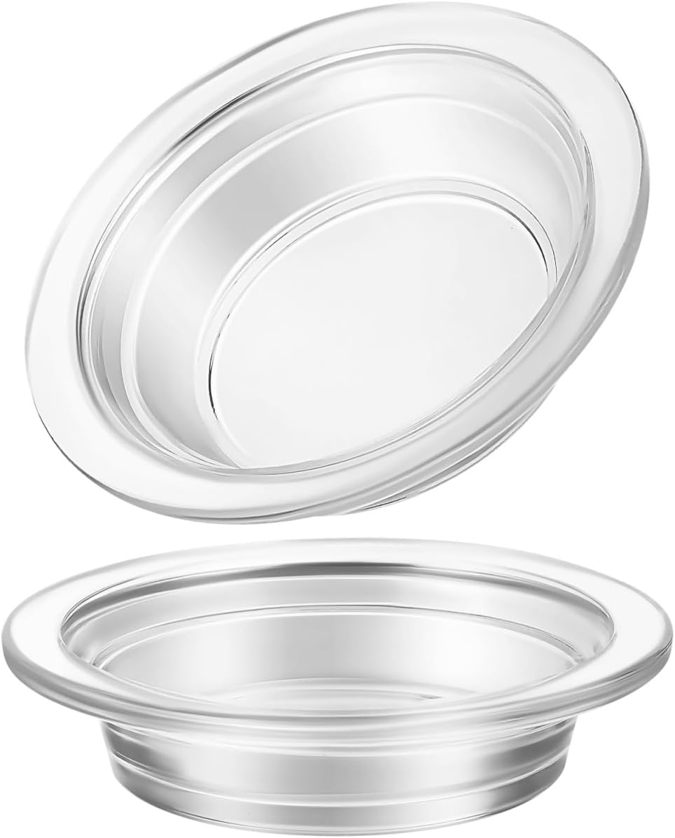 Homoyoyo 2PCS Wax Warmer Replacement Dish Glass