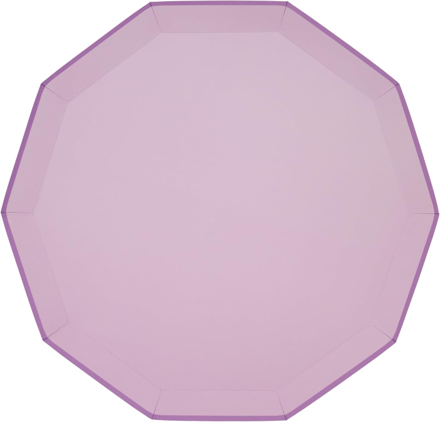 Lilac Purple Paper Plates 105 Inch Pack of 8