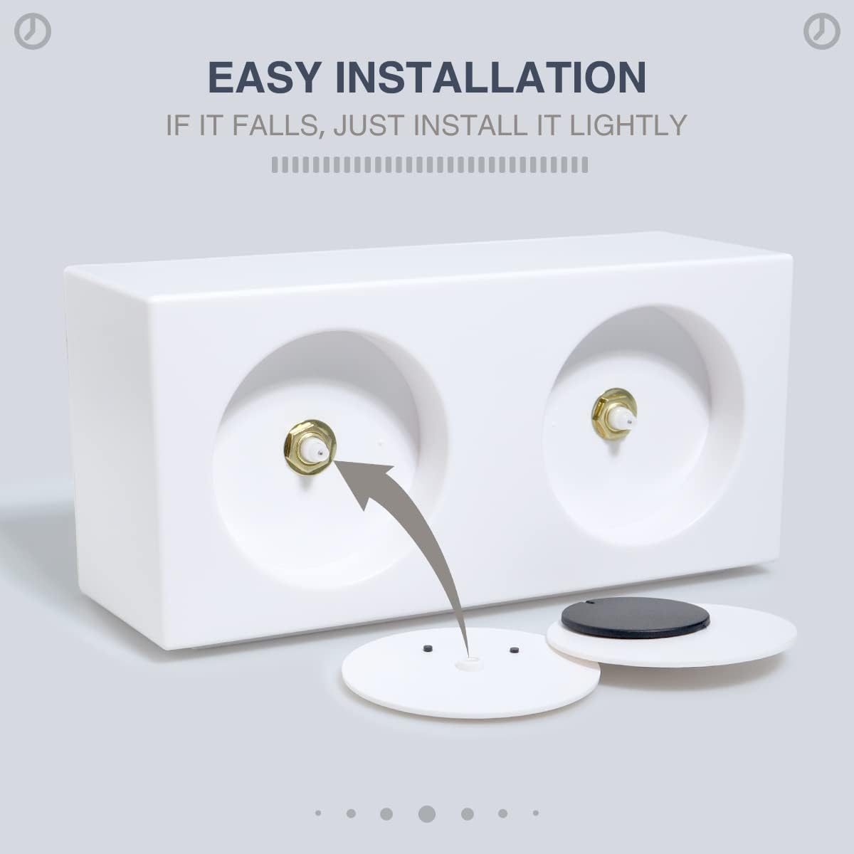 Rotating Eyes Clock for Kids and Home Dcor