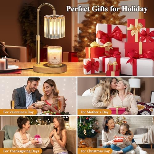 Lukasa Candle Warmer Lamp with Timer and Dimmer