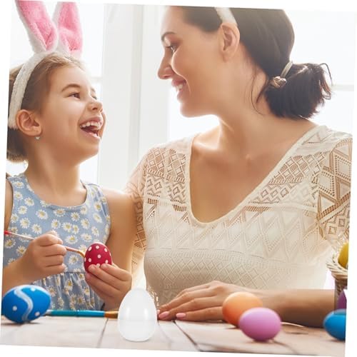 Cabilock 6pcs Jumbo Fillable Easter Eggs