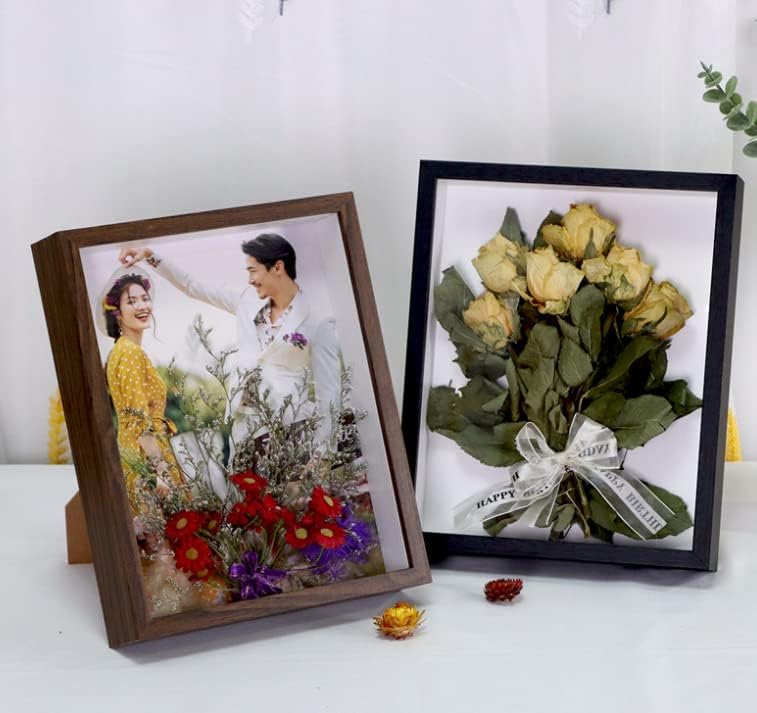 Shadow Box Picture Frame 8x10 Inch for Bouquets Photos Medals