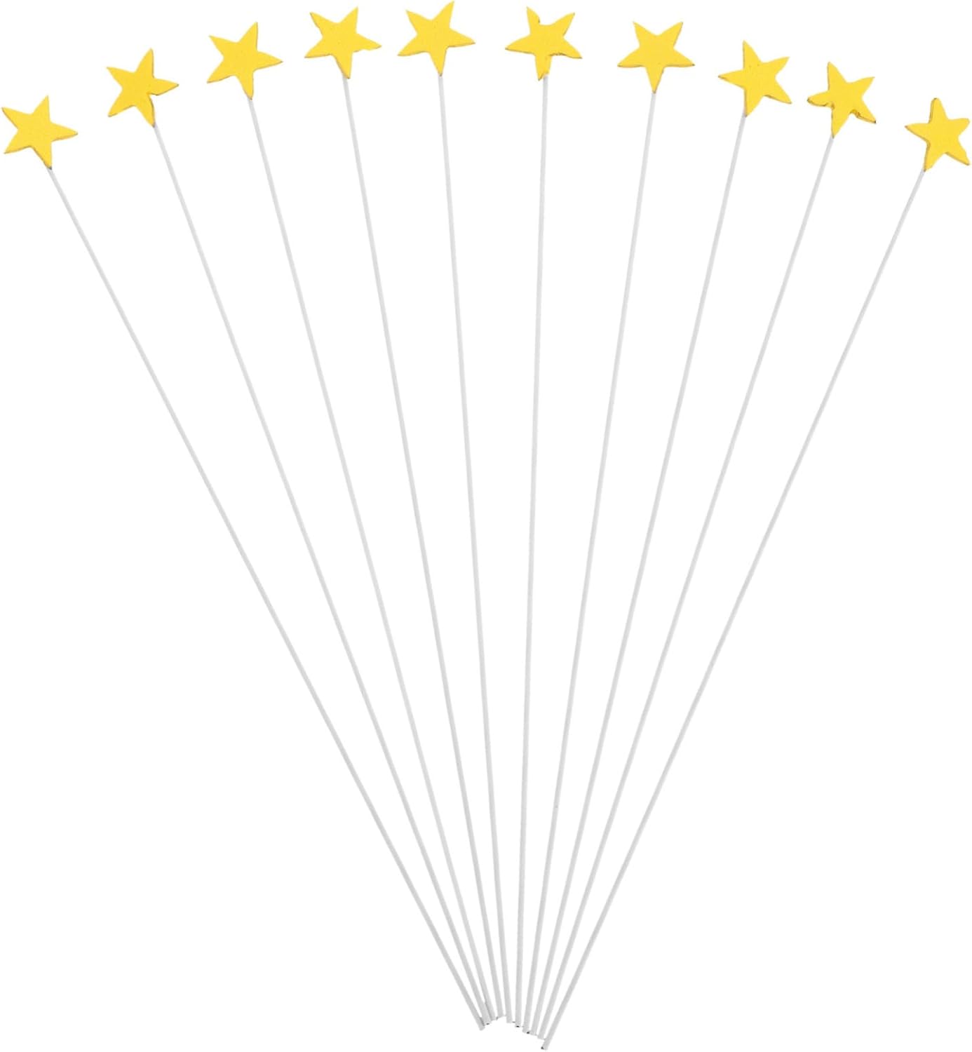 100pcs Star Cupcake Toppers for Birthday and Shower Celebrations