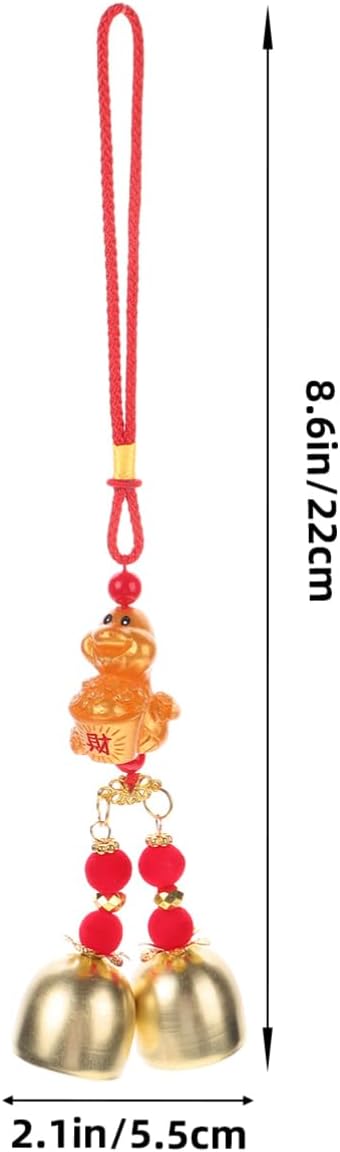 2025 Chinese New Year Snake Red Tassel Decorations 4pcs