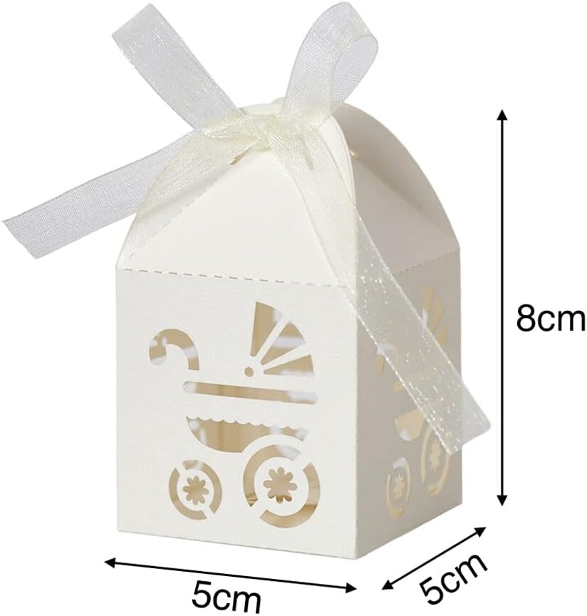 Eforcase 50PCS Hollow Out Candy Boxes Party Favor