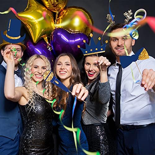 Zonon 24 Piece Photo Booth Props for Parties