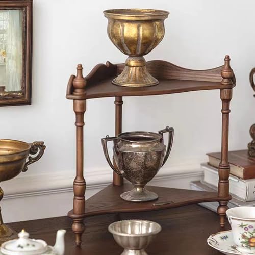 Crapapfert 2Pack Unfinished Wooden Finials for Indoor Use