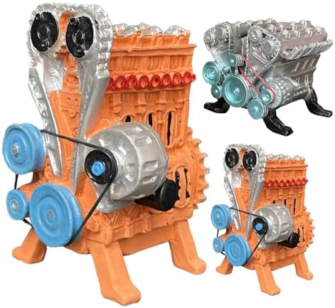 Meideli V8 Engine Model 4 8 Cylinder Car Resin Decoration