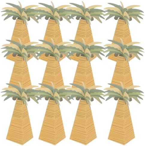 Amosfun Palm Tree Candy Box Wrappers 24Pcs