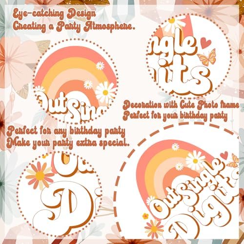 Boho Groovy 10th Birthday Photo Booth Props