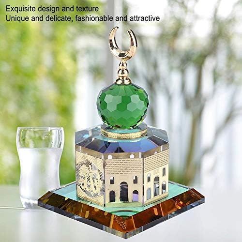 Gilded Al-Aqsa Mosque Miniature Model Crystal Decoration