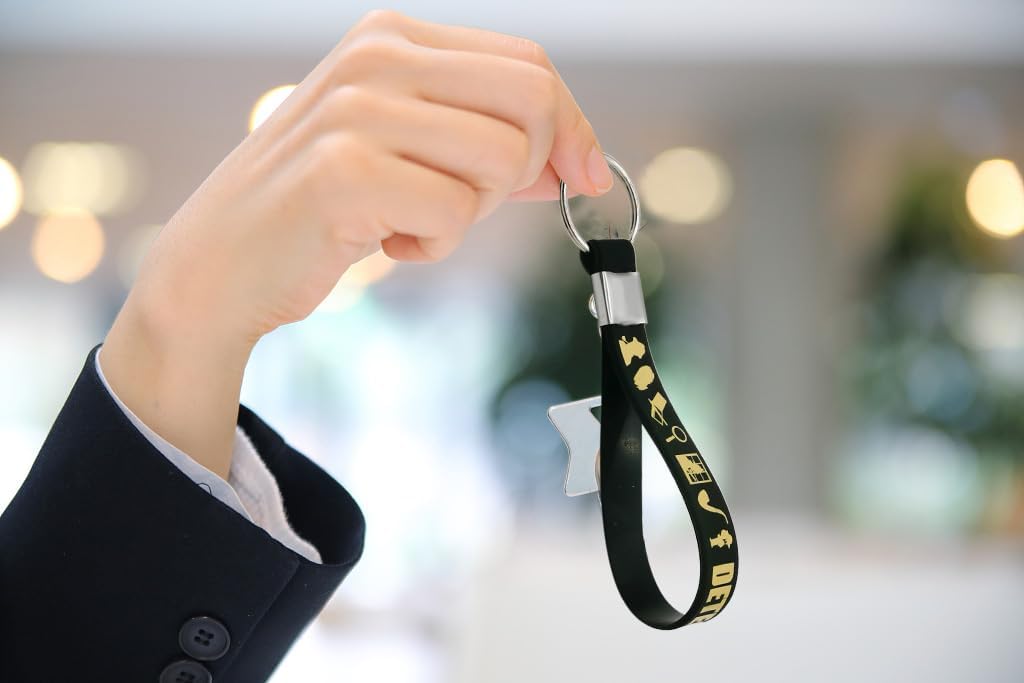 CupaPlay 24PCS Detective Rubber Keychains
