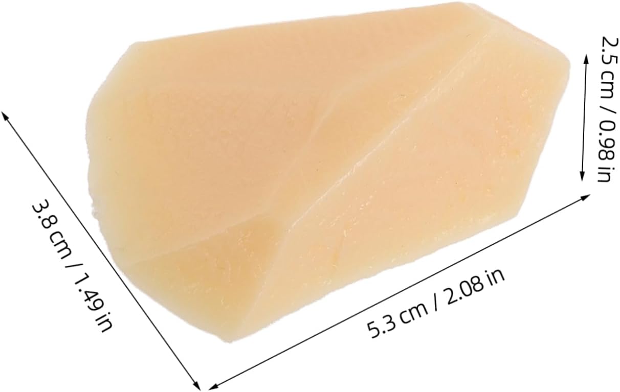 10pcs Lifelike Potato Chunks for Home Decor and Crafts