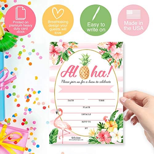 Hadley Designs Pool Party Invites for Girls and Kids