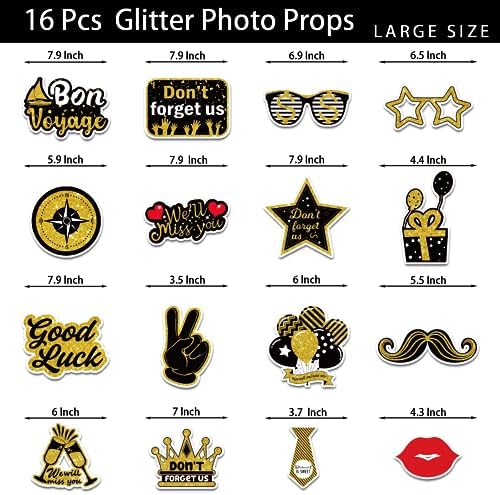 Wilburies Going Away Party Photo Booth Props Kit