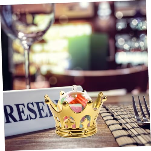 MAGICLULU 12pcs Luxury Crown Candy Boxes for Birthday and Wedding Favors