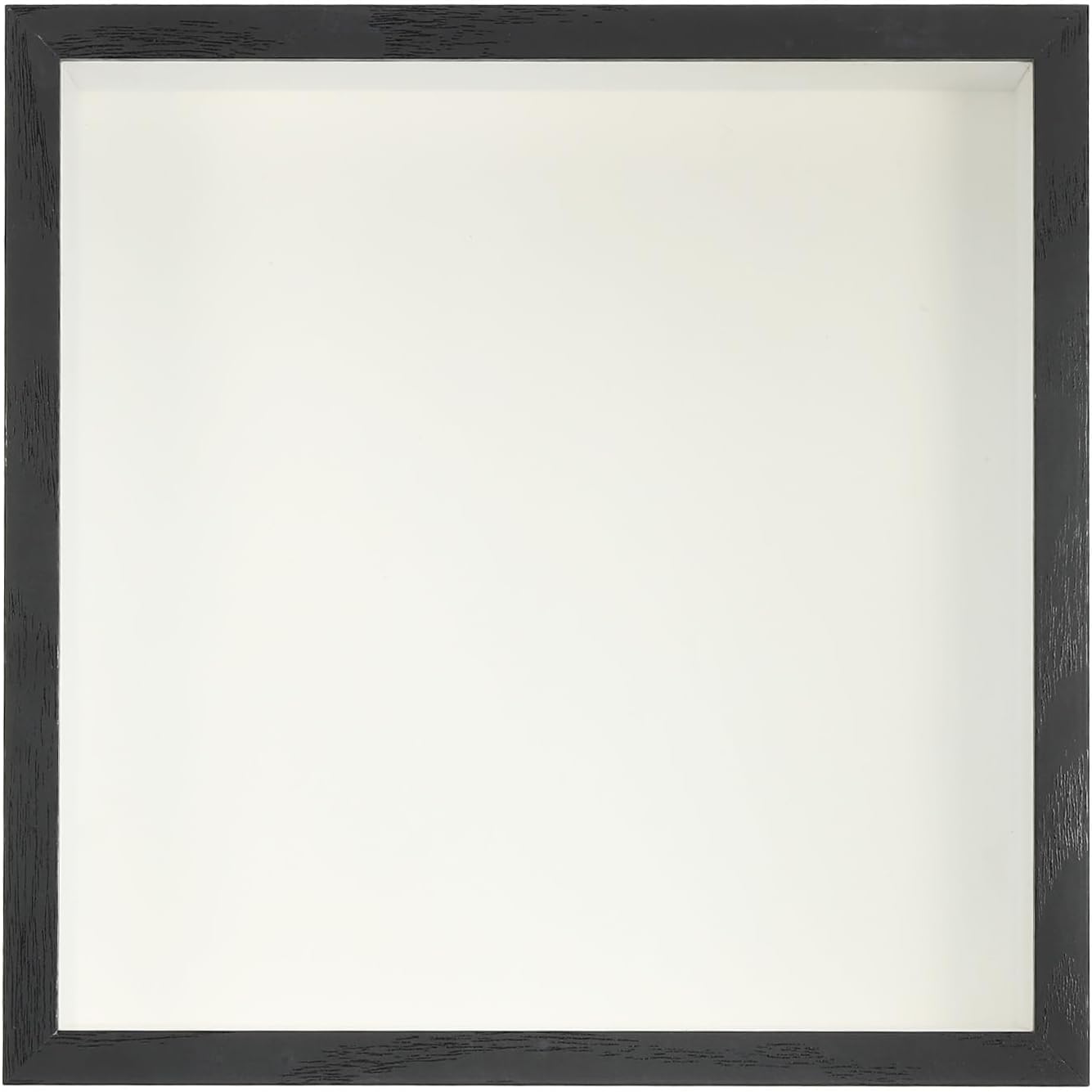 PATIKIL 7x7 Shadow Box Frame for Photos and Flowers Black