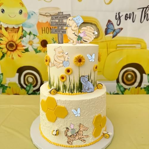 Winnie The Pooh Cake Topper Kit 12PCS
