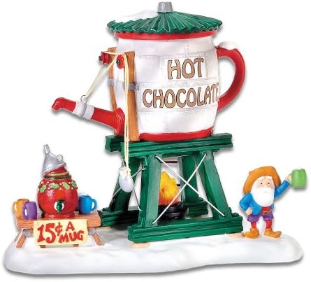 Department 56 North Pole Village Hot Chocolate Tower Figurine