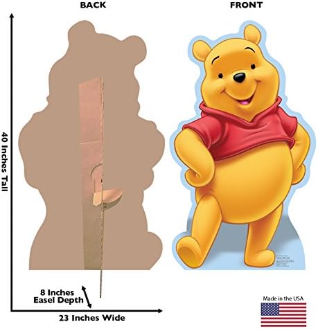 Winnie The Pooh Life Size Cardboard Cutout Stand