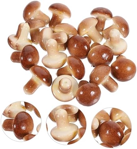Garneck Fake Mushroom Models for Photo Props and Kids Accessories