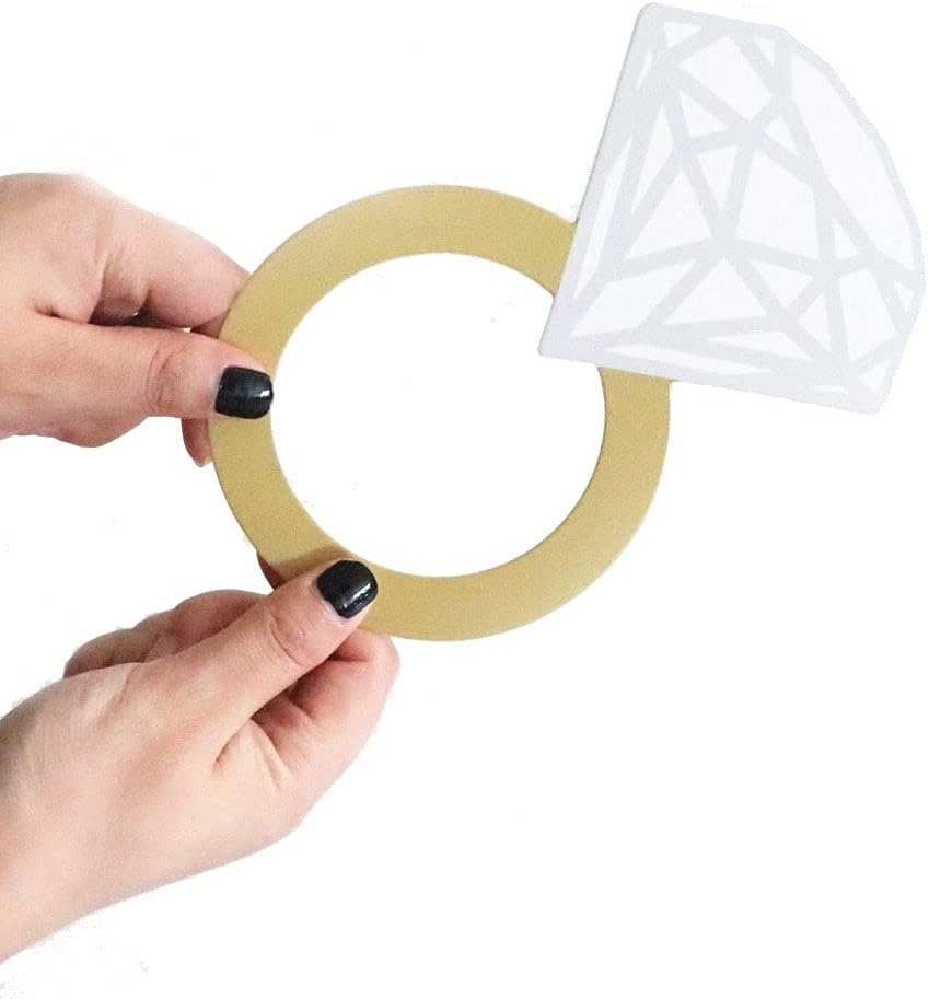 Wedding Photo Booth Props Kit 12 Pcs DIY Fun Accessories