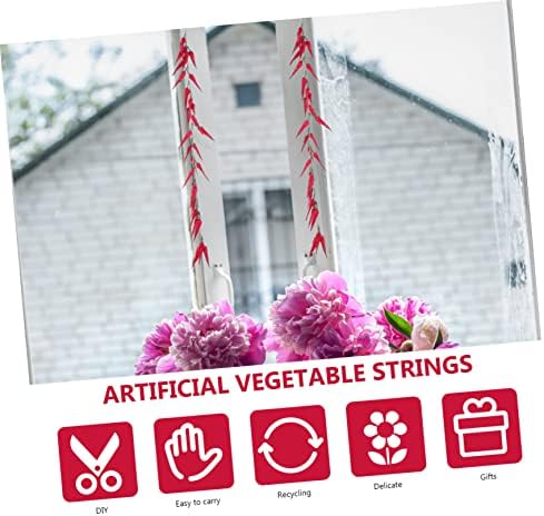 ABOOFAN 2Pcs Hanging Fake Peppers for Farmhouse Decor