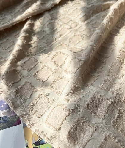 GOHD Plaids Boho Clipped Yarn Swag Valance