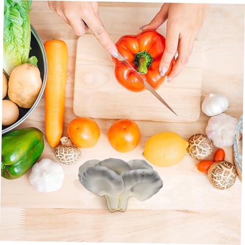Lifelike Simulation Fake Mushroom Figurine 4-Inch Oyster Mushroom Decor