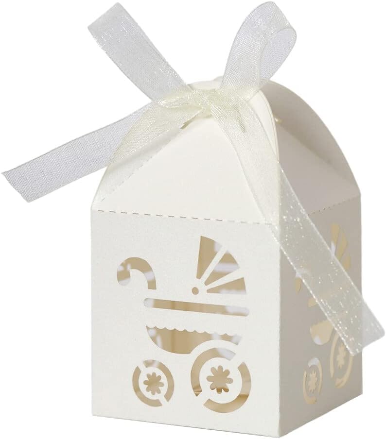 Eforcase 50PCS Hollow Out Candy Boxes Party Favor