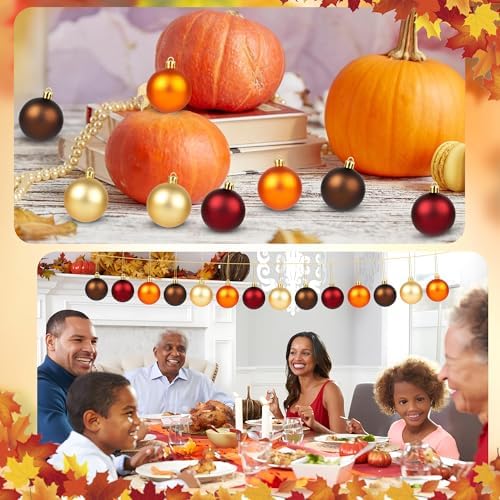 20PCS Fall Thanksgiving Hanging Ornaments Set