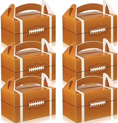 Marspark 30 Pcs Football Themed Treat Boxes