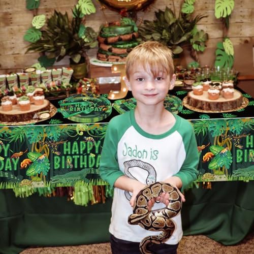 Reptile Birthday Party Set for 20 Guests