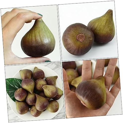 ABOOFAN 5Pcs Artificial Fig Fruit Models Decorative Props