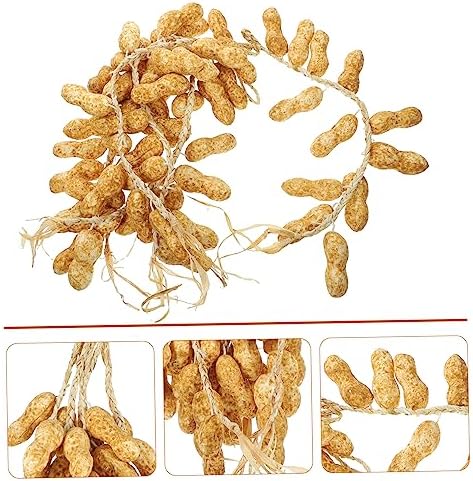 Realistic Simulated Peanut String Hanging Decor Prop 5pcs