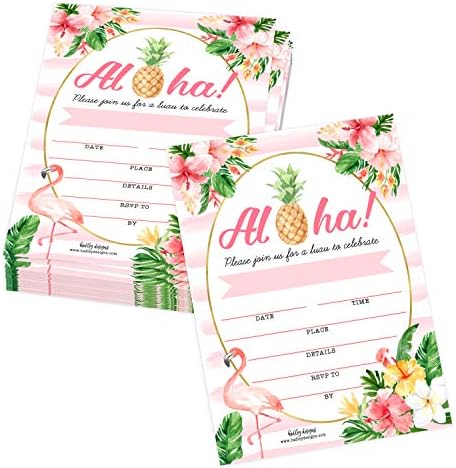 Hadley Designs Pool Party Invites for Girls and Kids