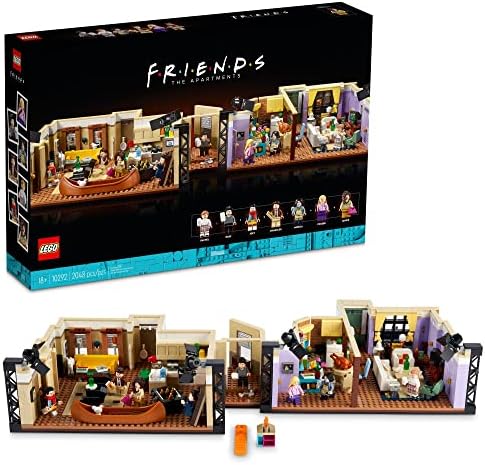 LEGO Icons Friends Apartments 10292 Detailed Model