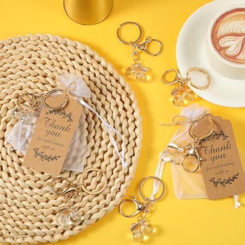 20 Piece Cherry Keychain Gift Set for Events